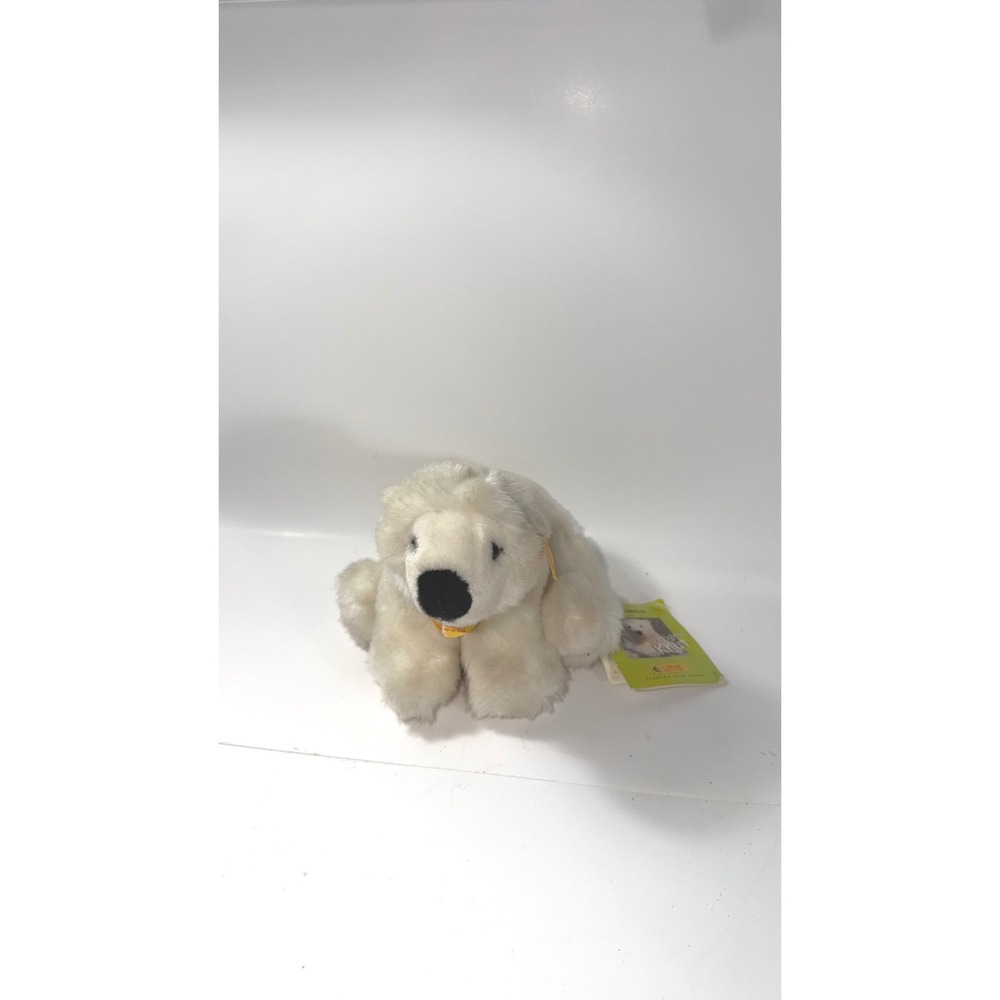 Steiff Berlín Knut Polar Bear Plush Stuffed Animal White 062667 tag 8 Inch